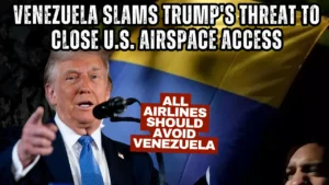 Geopolitical Crisis Venezuela Slams Trump's Colonial Threat to Shut Down Airspace